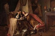 Josef Danhauser The Novel Reading I oil painting